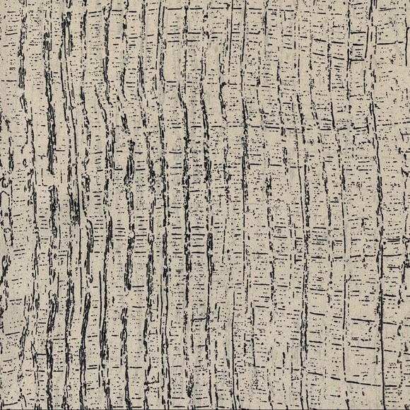 Virgola size large vintage tan with black designs button down short sleeve shirt - Picture 7 of 11